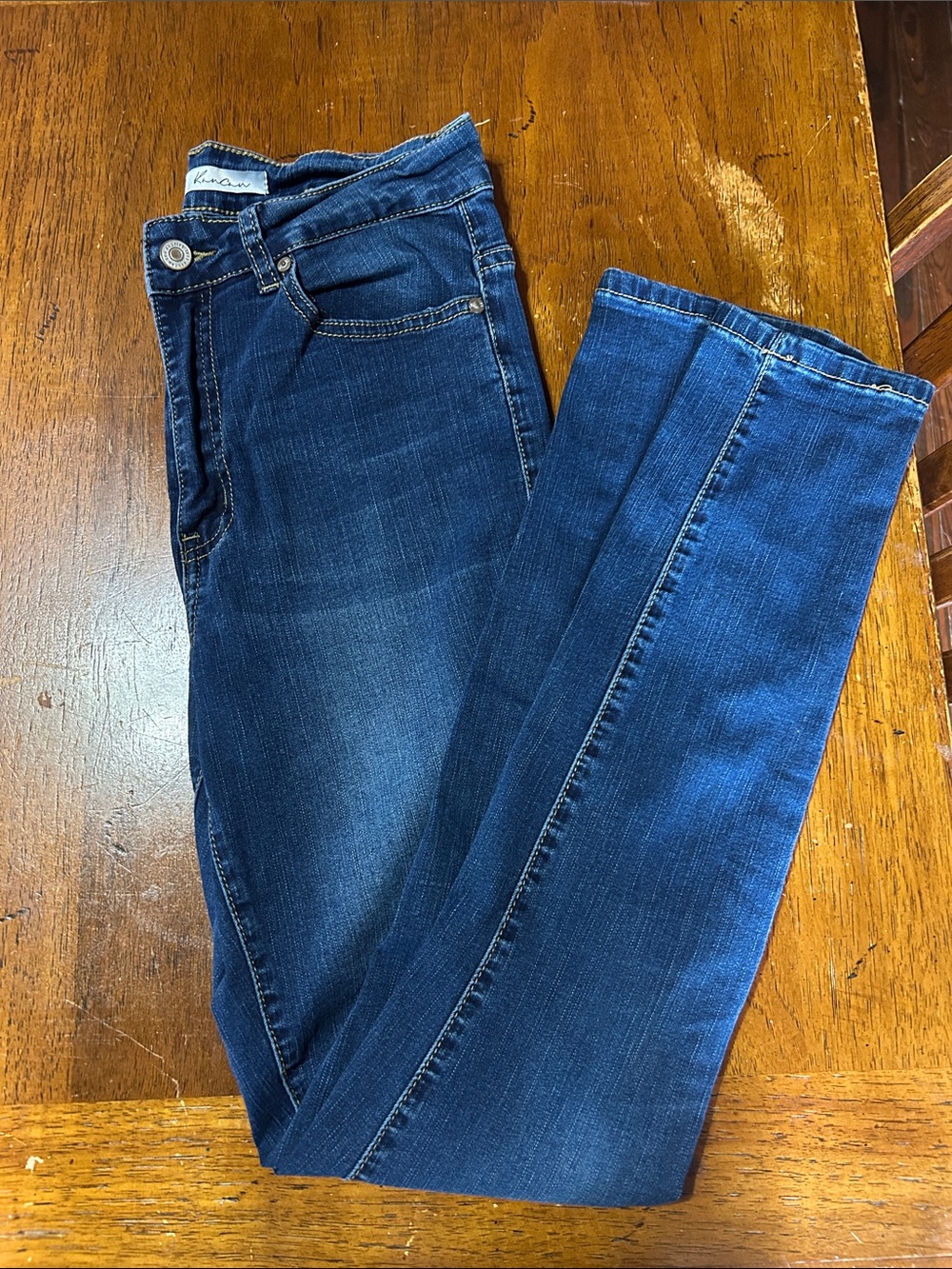 KanCan Women's Skinny Jeans - Dark Blue